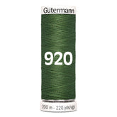Gutermann garen | 200m | 920 legergroen naaigaren GM - 200 - 920 - LEGERGROEN 4008015034825